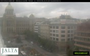 Archiv Foto Webcam Der Wenzelsplatz in der Neustadt Prags 07:00