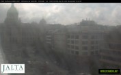 Archiv Foto Webcam Der Wenzelsplatz in der Neustadt Prags 09:00