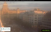 Archived image Webcam Wenceslas Square in Prague 14:00