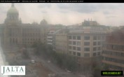 Archiv Foto Webcam Der Wenzelsplatz in der Neustadt Prags 13:00