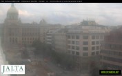 Archiv Foto Webcam Der Wenzelsplatz in der Neustadt Prags 17:00