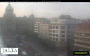 Archiv Foto Webcam Der Wenzelsplatz in der Neustadt Prags 05:00