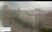 Archiv Foto Webcam Der Wenzelsplatz in der Neustadt Prags 07:00