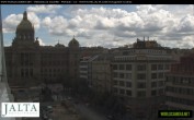 Archived image Webcam Wenceslas Square in Prague 13:00