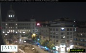 Archiv Foto Webcam Der Wenzelsplatz in der Neustadt Prags 22:00