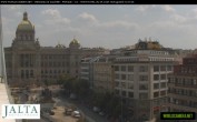 Archiv Foto Webcam Der Wenzelsplatz in der Neustadt Prags 08:00