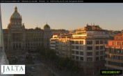 Archiv Foto Webcam Der Wenzelsplatz in der Neustadt Prags 05:00