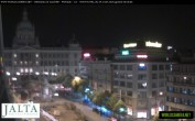 Archiv Foto Webcam Der Wenzelsplatz in der Neustadt Prags 23:00