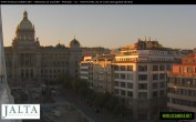 Archiv Foto Webcam Der Wenzelsplatz in der Neustadt Prags 05:00