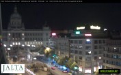 Archiv Foto Webcam Der Wenzelsplatz in der Neustadt Prags 23:00