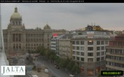 Archiv Foto Webcam Der Wenzelsplatz in der Neustadt Prags 05:00
