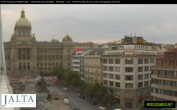 Archiv Foto Webcam Der Wenzelsplatz in der Neustadt Prags 06:00