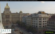 Archiv Foto Webcam Der Wenzelsplatz in der Neustadt Prags 15:00