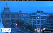 Archiv Foto Webcam Der Wenzelsplatz in der Neustadt Prags 05:00