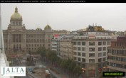 Archiv Foto Webcam Der Wenzelsplatz in der Neustadt Prags 08:00