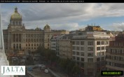 Archiv Foto Webcam Der Wenzelsplatz in der Neustadt Prags 15:00