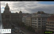 Archiv Foto Webcam Der Wenzelsplatz in der Neustadt Prags 07:00