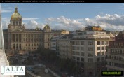 Archiv Foto Webcam Der Wenzelsplatz in der Neustadt Prags 15:00