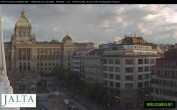Archived image Webcam Wenceslas Square in Prague 17:00