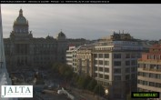 Archived image Webcam Wenceslas Square in Prague 07:00