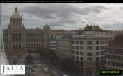 Archived image Webcam Wenceslas Square in Prague 13:00