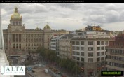 Archived image Webcam Wenceslas Square in Prague 15:00