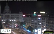 Archiv Foto Webcam Der Wenzelsplatz in der Neustadt Prags 23:00