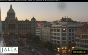 Archiv Foto Webcam Der Wenzelsplatz in der Neustadt Prags 05:00