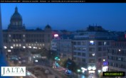 Archiv Foto Webcam Der Wenzelsplatz in der Neustadt Prags 05:00