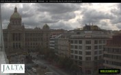 Archiv Foto Webcam Der Wenzelsplatz in der Neustadt Prags 06:00