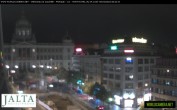 Archiv Foto Webcam Der Wenzelsplatz in der Neustadt Prags 23:00