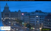 Archiv Foto Webcam Der Wenzelsplatz in der Neustadt Prags 06:00