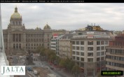 Archiv Foto Webcam Der Wenzelsplatz in der Neustadt Prags 07:00