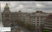 Archiv Foto Webcam Der Wenzelsplatz in der Neustadt Prags 11:00