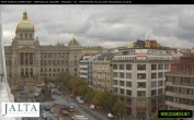 Archived image Webcam Wenceslas Square in Prague 11:00