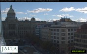 Archived image Webcam Wenceslas Square in Prague 13:00
