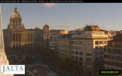 Archived image Webcam Wenceslas Square in Prague 15:00