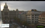 Archived image Webcam Wenceslas Square in Prague 07:00
