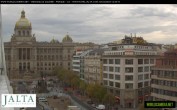 Archived image Webcam Wenceslas Square in Prague 13:00
