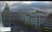 Archiv Foto Webcam Der Wenzelsplatz in der Neustadt Prags 15:00