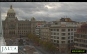 Archived image Webcam Wenceslas Square in Prague 07:00
