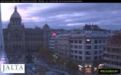 Archived image Webcam Wenceslas Square in Prague 05:00