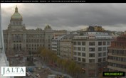 Archived image Webcam Wenceslas Square in Prague 07:00
