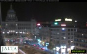Archived image Webcam Wenceslas Square in Prague 21:00