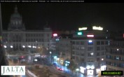 Archiv Foto Webcam Der Wenzelsplatz in der Neustadt Prags 23:00