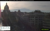 Archiv Foto Webcam Der Wenzelsplatz in der Neustadt Prags 07:00