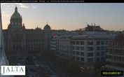 Archiv Foto Webcam Der Wenzelsplatz in der Neustadt Prags 06:00