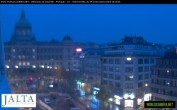 Archived image Webcam Wenceslas Square in Prague 05:00