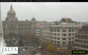 Archived image Webcam Wenceslas Square in Prague 09:00