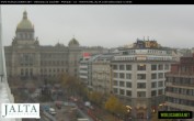 Archived image Webcam Wenceslas Square in Prague 11:00